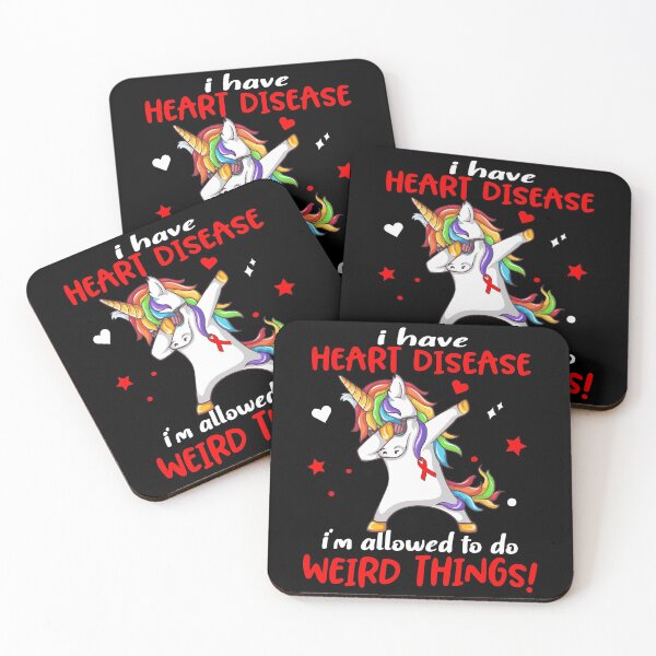 Item preview, Heart Disease Warrior I'm Allowed To Do Weird Things designed and sold by Brad-FI.