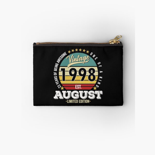 Item preview, 23 Years Of Being Awesome - One Of A Kind Limited Edition - 1998 Vintage 23s Retro, Classic, Cool, August Birthday.  designed and sold by ALITOPRINCE.