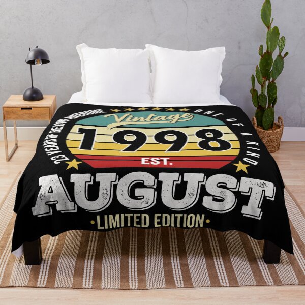 Item preview, 23 Years Of Being Awesome - One Of A Kind Limited Edition - 1998 Vintage 23s Retro, Classic, Cool, August Birthday. designed and sold by ALITOPRINCE.
