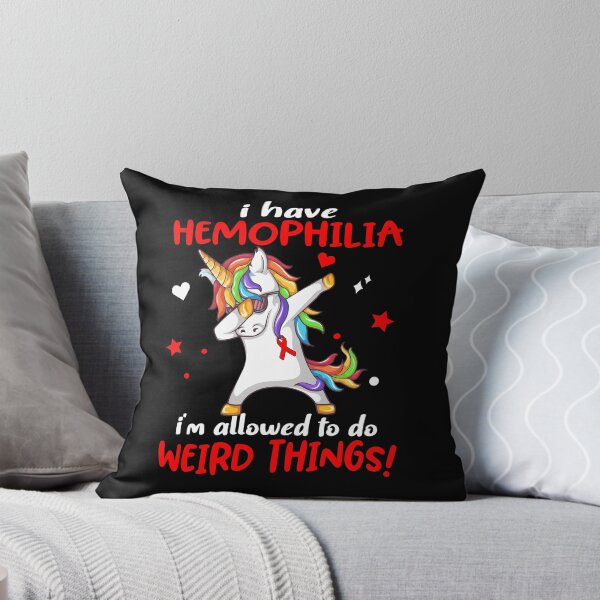 Item preview, Hemophilia Warrior I'm Allowed To Do Weird Things designed and sold by Brad-FI.