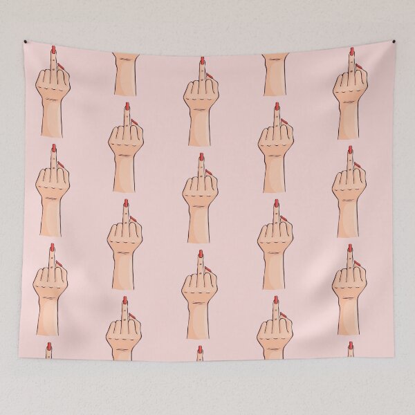 Item preview, MIDDLE FINGER FUCK YOU designed and sold by Trendyclubshop.