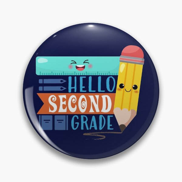 Item preview, Hello Second Grade (Dark) designed and sold by the-krisney-way.