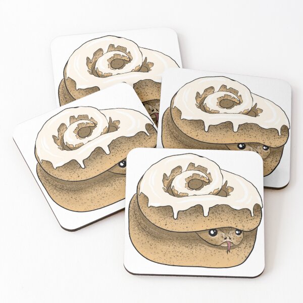 Item preview, Cinnamon roll snake  designed and sold by alovethatburns.