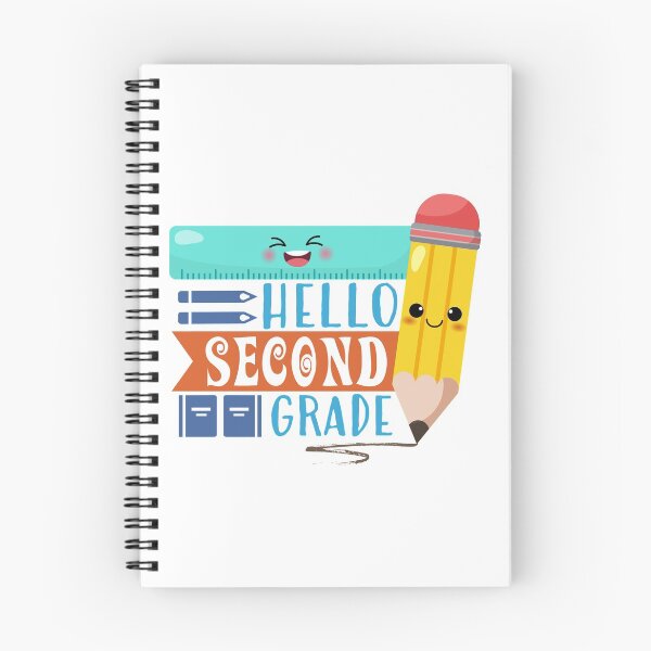 Item preview, Hello Second Grade (Light) designed and sold by the-krisney-way.