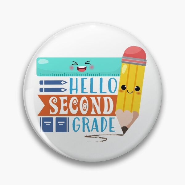 Item preview, Hello Second Grade (Light) designed and sold by the-krisney-way.