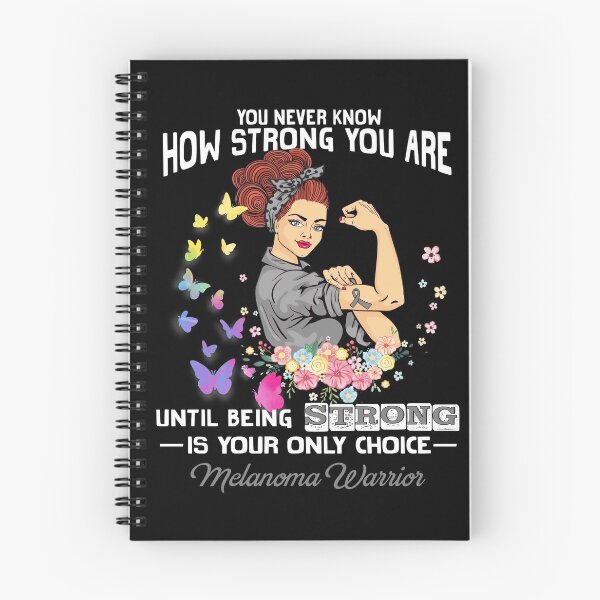 Item preview, Melanoma Warrior You Never Know How Strong You Are designed and sold by largellie.