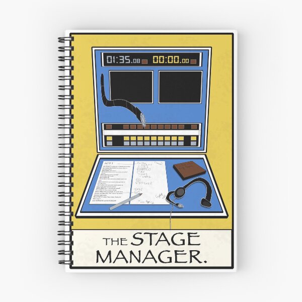 Item preview, Stage Manager Tarot Card designed and sold by Callum Watson.