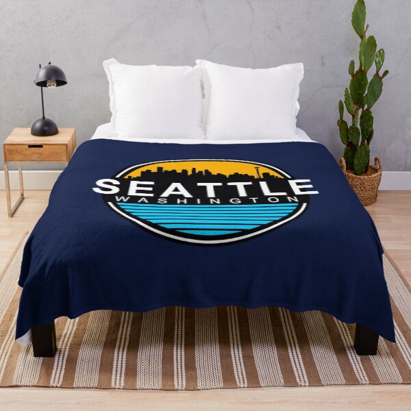 Item preview, Seattle Washington Skyline Cityscape designed and sold by scooterbaby.