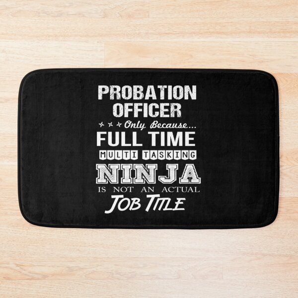 Item preview, Probation Officer T Shirt - Multitasking Ninja Job Gift Item Tee designed and sold by emorestste.
