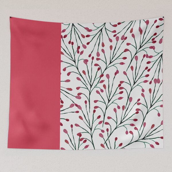 Item preview, small cute watercolor flowers designed and sold by Saba-Red-Ideas.