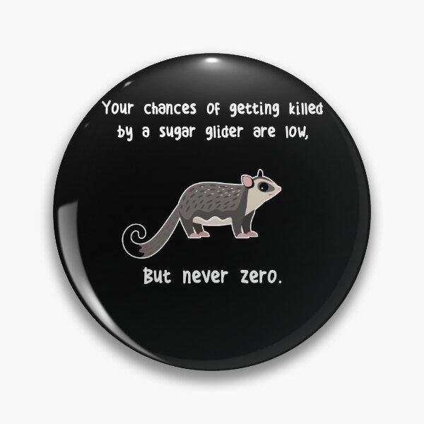 Item preview, Never Zero Sugar Glider designed and sold by Clara Hollins.