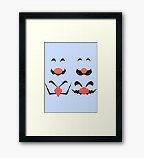 Face Of Framed Print