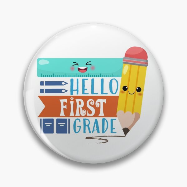 Item preview, Hello First Grade (Light) designed and sold by the-krisney-way.