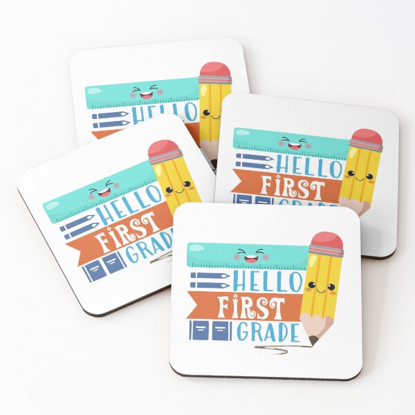 Item preview, Hello First Grade (Light) designed and sold by the-krisney-way.
