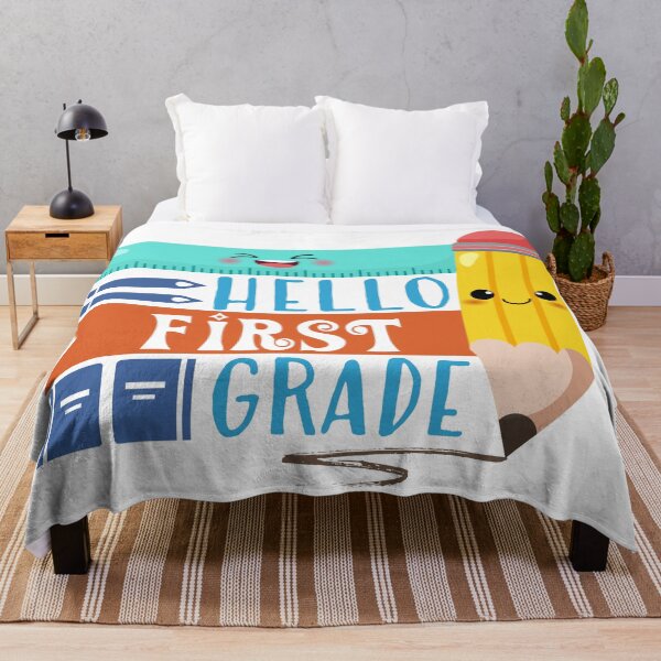 Item preview, Hello First Grade (Light) designed and sold by the-krisney-way.