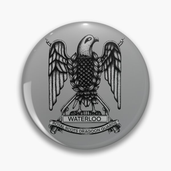 Item preview, SCOTS DRAGOON GUARDS Capbadge designed and sold by Melville-Magic.