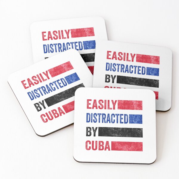 Item preview, Easily Distracted By Cuba - SOS Cuba designed and sold by AMINE  ★★★★★.