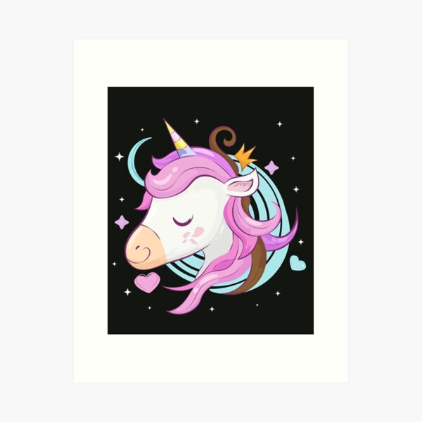 Licorne Art Prints Redbubble