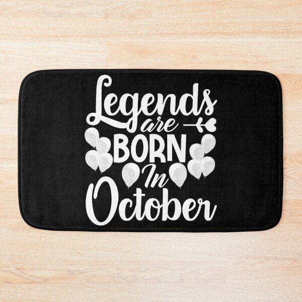 Item preview, legends are born in october, october birthday shirt, october shirt, october birthday, october birth, made in october, born in october designed and sold by T-DESIGNEDZ.
