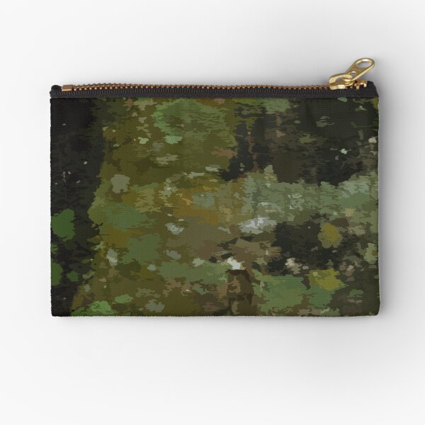 Tree bark colors Zipper Pouch