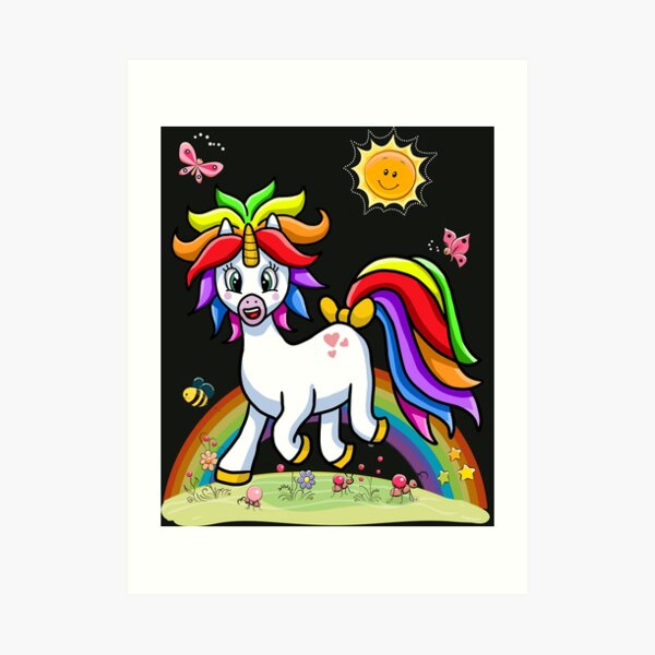 Licorne Art Prints Redbubble