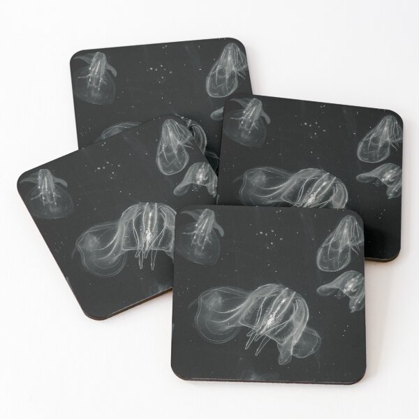 Item preview, Black and white jelly fish designed and sold by Samantha Grela.