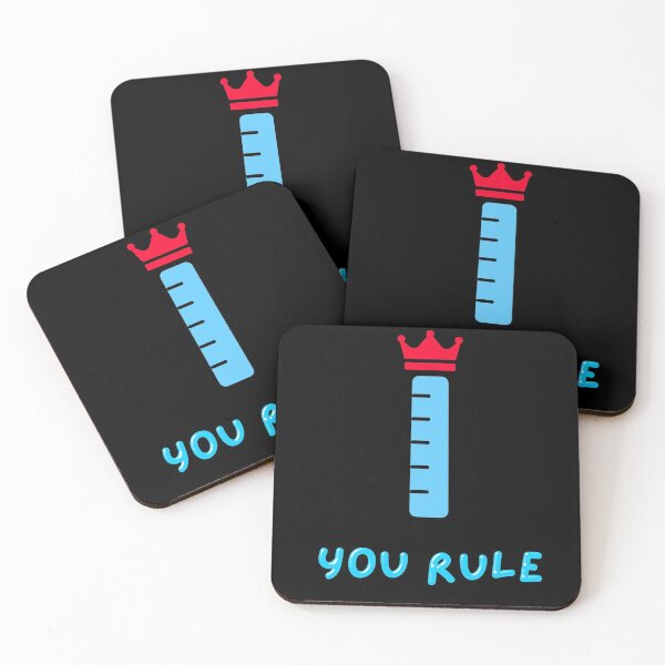 Item preview, You Rule: cute ruler pun designed and sold by NerdyChibi.