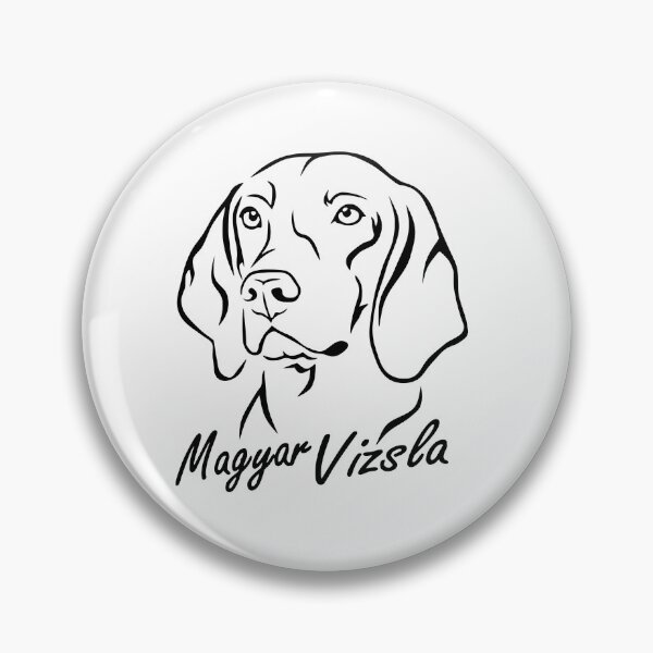 Item preview, Magyar Vizsla head designed and sold by Highkeys.