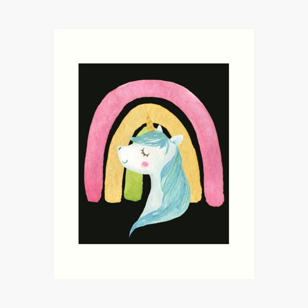 Licorne Art Prints Redbubble