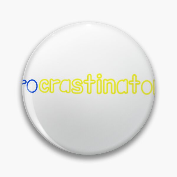 Item preview, PROcrastinator designed and sold by Brodie Lacanilao.
