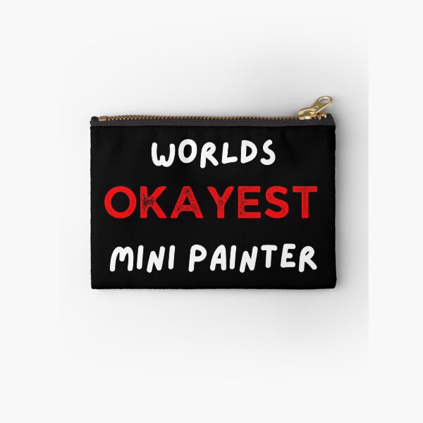 Item preview, World's Okayest Mini Painter Funny Tabletop Gaming  designed and sold by NerdyChibi.