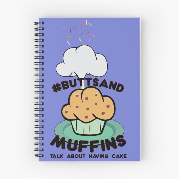 Item preview, The #ButtsAndMuffins Cafe designed and sold by GarBearDesigns.