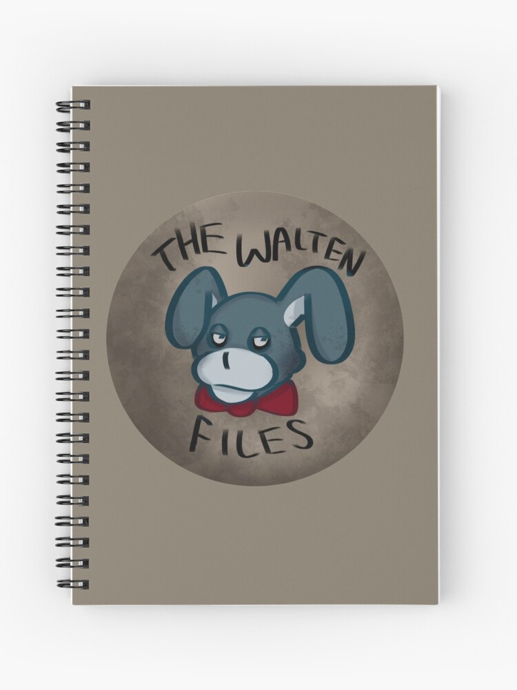 the walten files Spiral Notebook for Sale by RBTP10