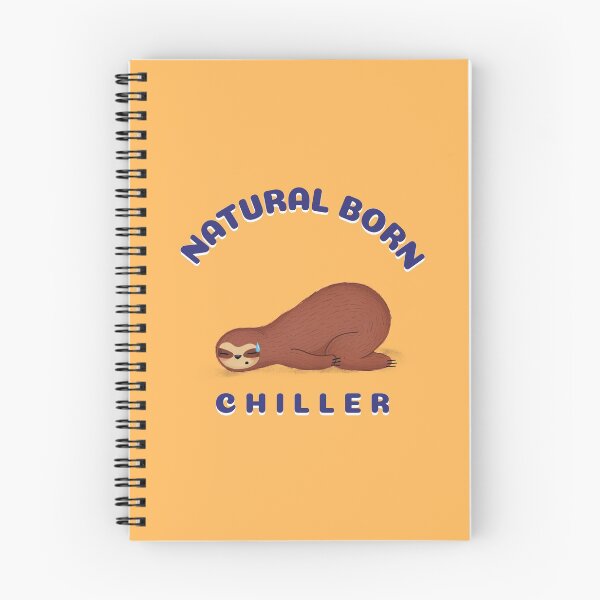 Item preview, Sleepy Sloth, Natural Born Chiller designed and sold by Studio TANFF.