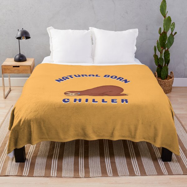 Item preview, Sleepy Sloth, Natural Born Chiller designed and sold by Studio TANFF.