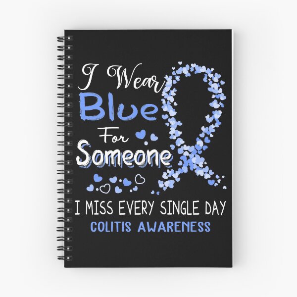 Item preview, I Wear Blue Colitis Awareness designed and sold by GennieShop.