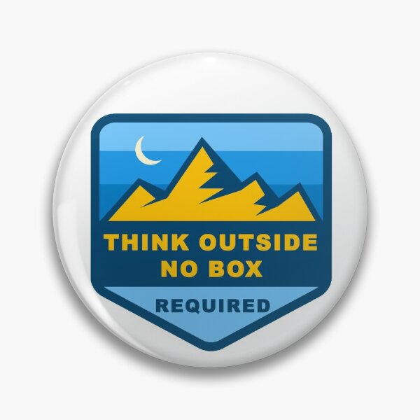Item preview, Think Outside No Box Required designed and sold by Simo200.