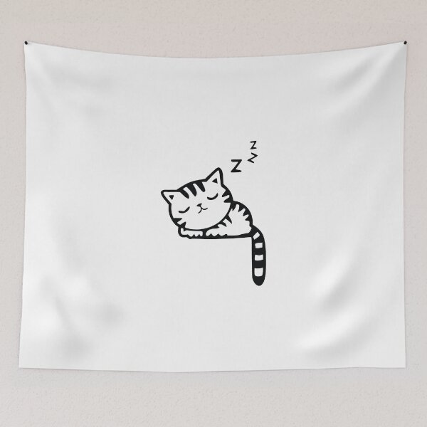 Item preview, Sleepy Cat Z z z designed and sold by StickerFinger.