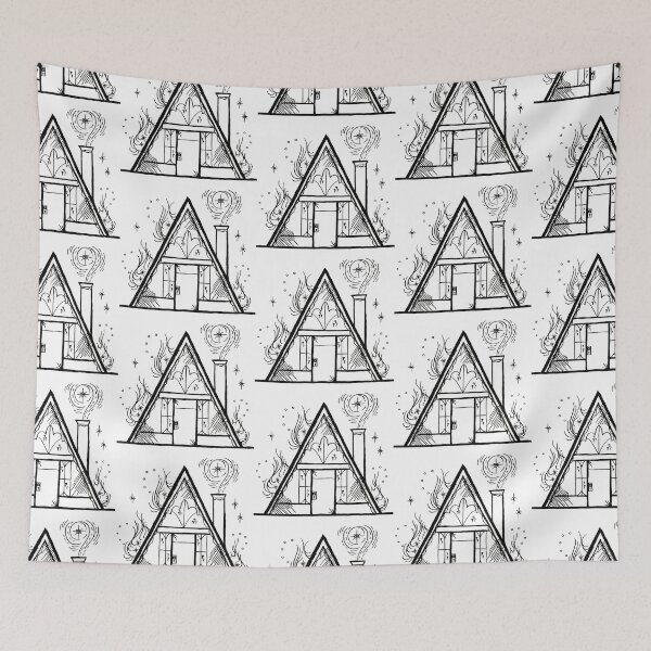 Item preview, A-Frame Fire House designed and sold by Molly-Lenore.