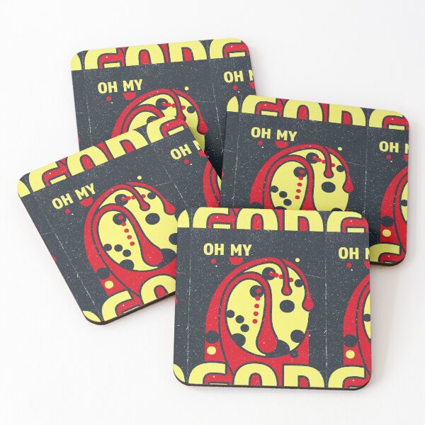 Item preview, OH MY GOD - Abstract art illustration designed and sold by GreissDesign.