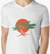 Miyagi-Do T-Shirt mit V-Ausschnitt
