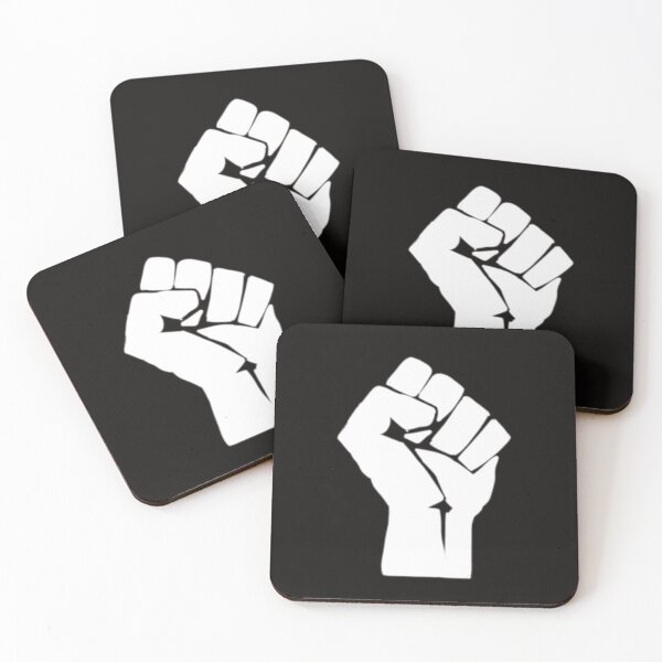 Item preview, Black Power Fist designed and sold by Knottygirl.