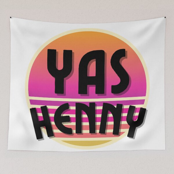 Item preview, Yas Henny | Pink Retro Sunset | Summer Vibes  designed and sold by NoirOwned.