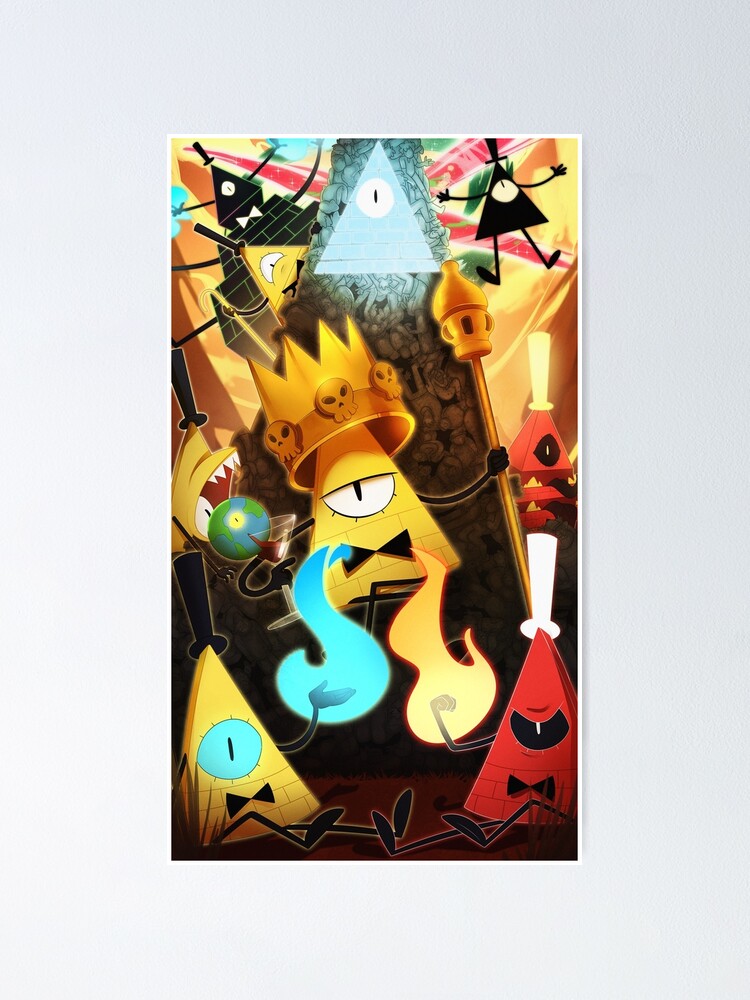 Alternate view of Bill Cipher Poster