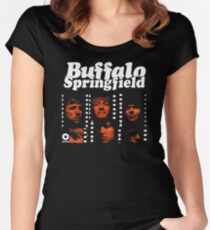 Buffalo Springfield Shirt Women's Fitted Scoop T-Shirt