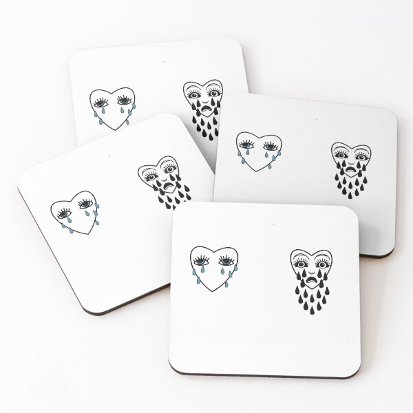 Item preview, 2 heart stickers  designed and sold by seasenxellie.
