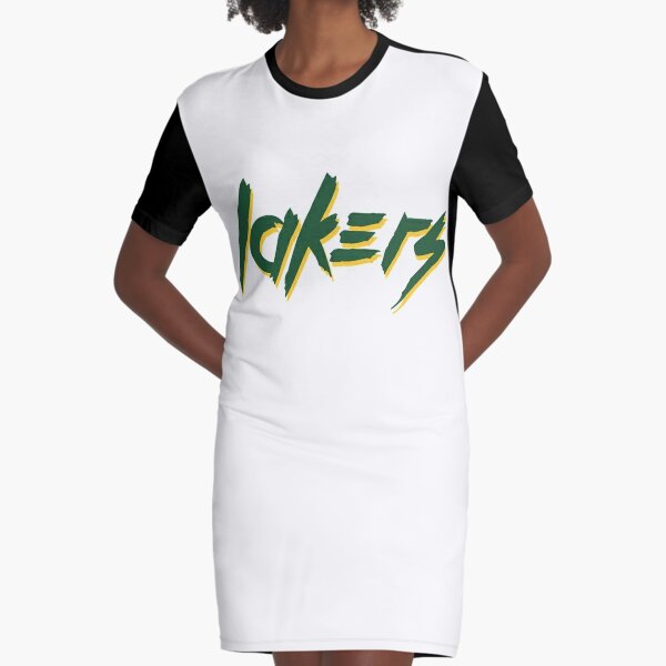 Lakers 23 Vintage T-Shirt A-Line Dress for Sale by DOITAWESOME