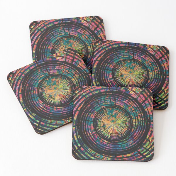 Item preview, Neon Tie Dye Hypnotism  designed and sold by cherdoodles.