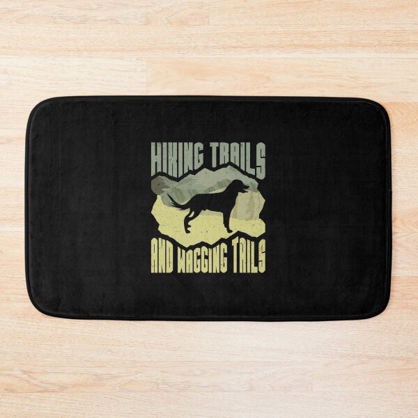 Item preview, Camping T Shirt Dog Hiking Trails And Wagging Tails Hike Camping Camper Campfire Gifts Tee designed and sold by tamezleida.