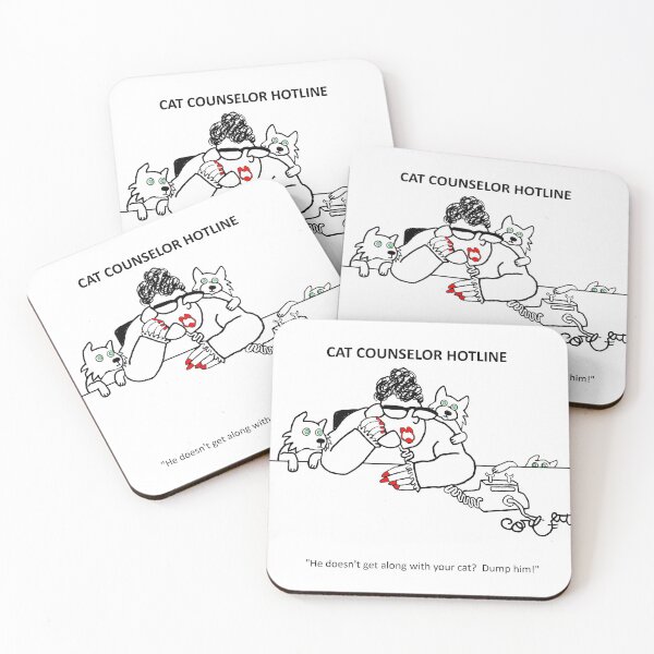 Item preview, Cat Counselor Hotline   designed and sold by Jack Corbett.